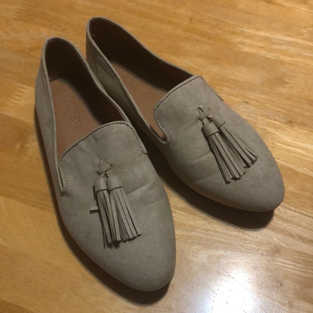 J.Crew tassel flats
